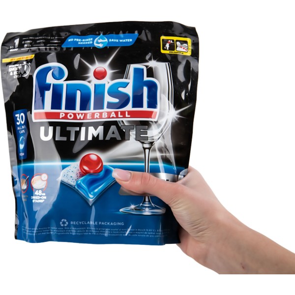 Фото - Таблетка для посудомоечной машины Finish Ultimate All in 1, 30 шт